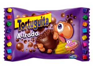 Chocolate Tortuguita Ao Leite Aerado 11,5g c/24 - Arcor