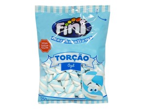 Marshmallow Torção Azul 250g - Fini