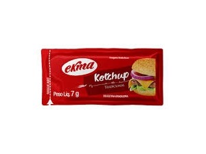 Ketchup Sachet Ekma 7 gr cx 168 unidade