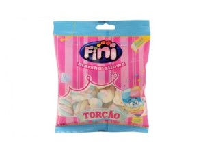 Marshmallow Torção Colorido 250g - Fini